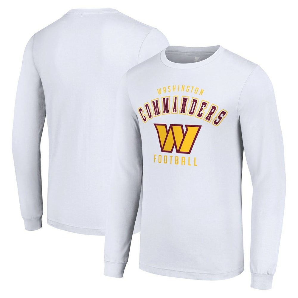Washington Commanders Starter Long Sleeve T-Shirt White - NFL