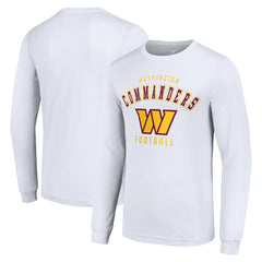 Washington Commanders Starter Long Sleeve T-Shirt White - NFL