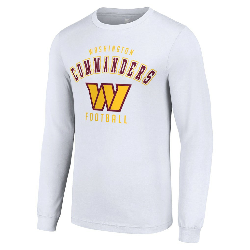Washington Commanders Starter Long Sleeve T-Shirt White - NFL