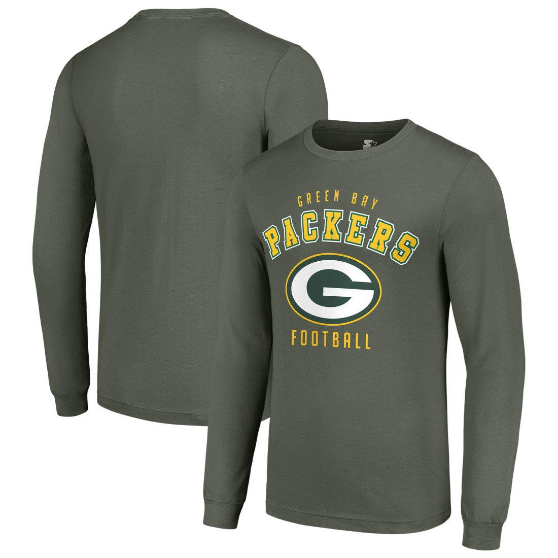 Green Bay Packers Starter Long Sleeve T-Shirt Green - NFL