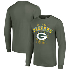 Green Bay Packers Starter Long Sleeve T-Shirt Green - NFL