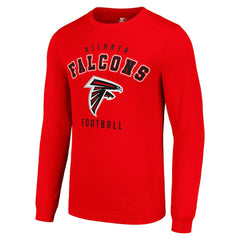 Atlanta Falcons Starter Long Sleeve T-Shirt Red - NFL