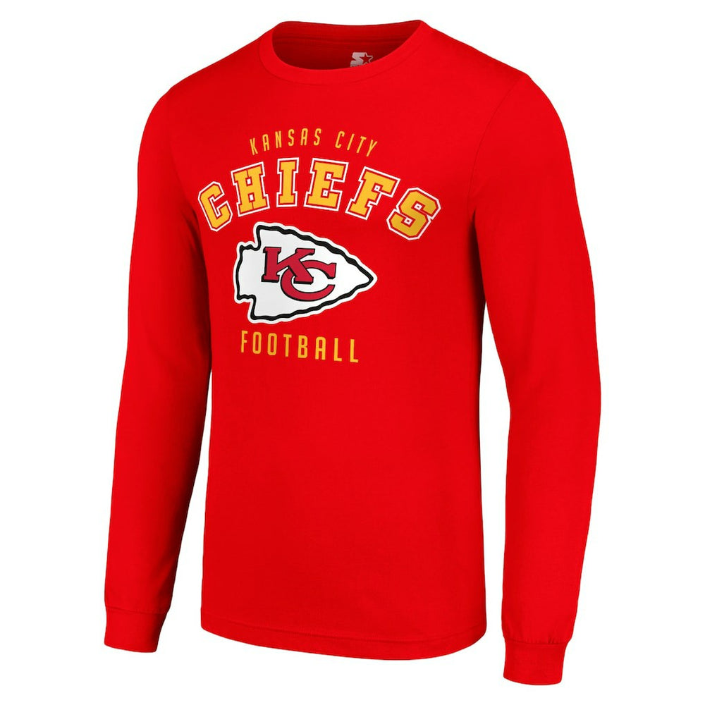 Kansas City Chiefs Starter Long Sleeve T-Shirt Red - NFL