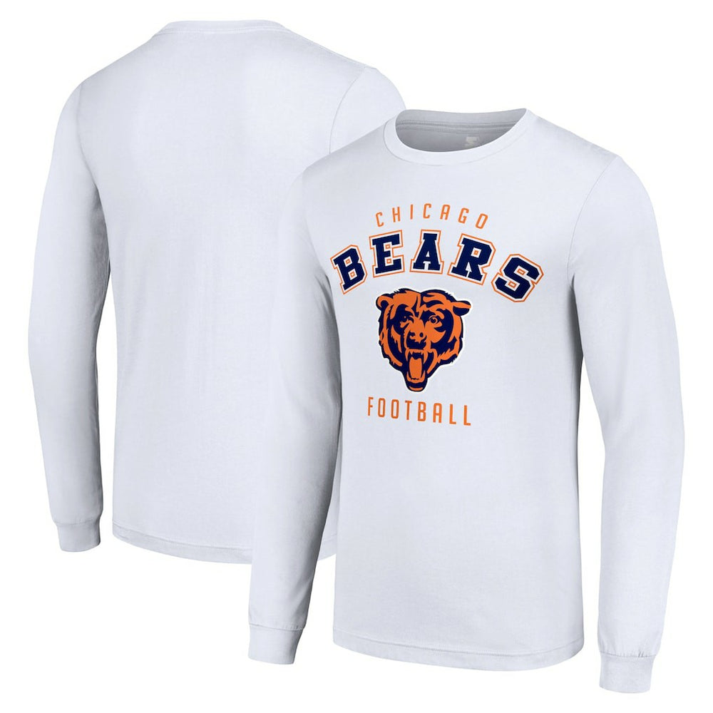Chicago Bears Starter Long Sleeve T-Shirt White - NFL