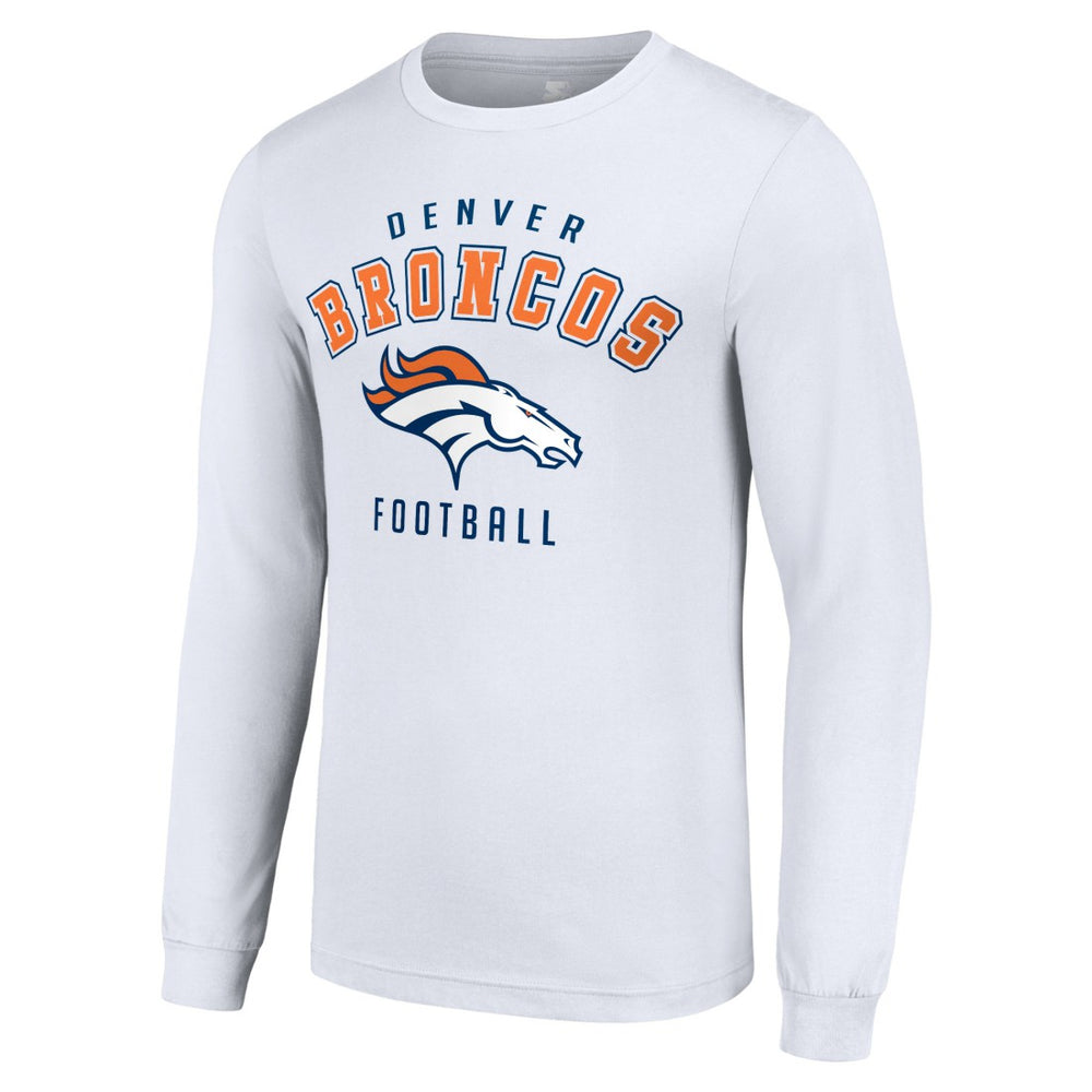Denver Broncos Starter Long Sleeve T-Shirt White - NFL