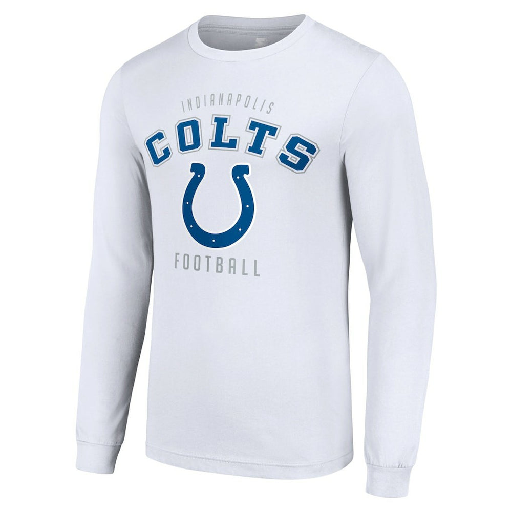 Indianapolis Colts Starter Long Sleeve T-Shirt White - NFL