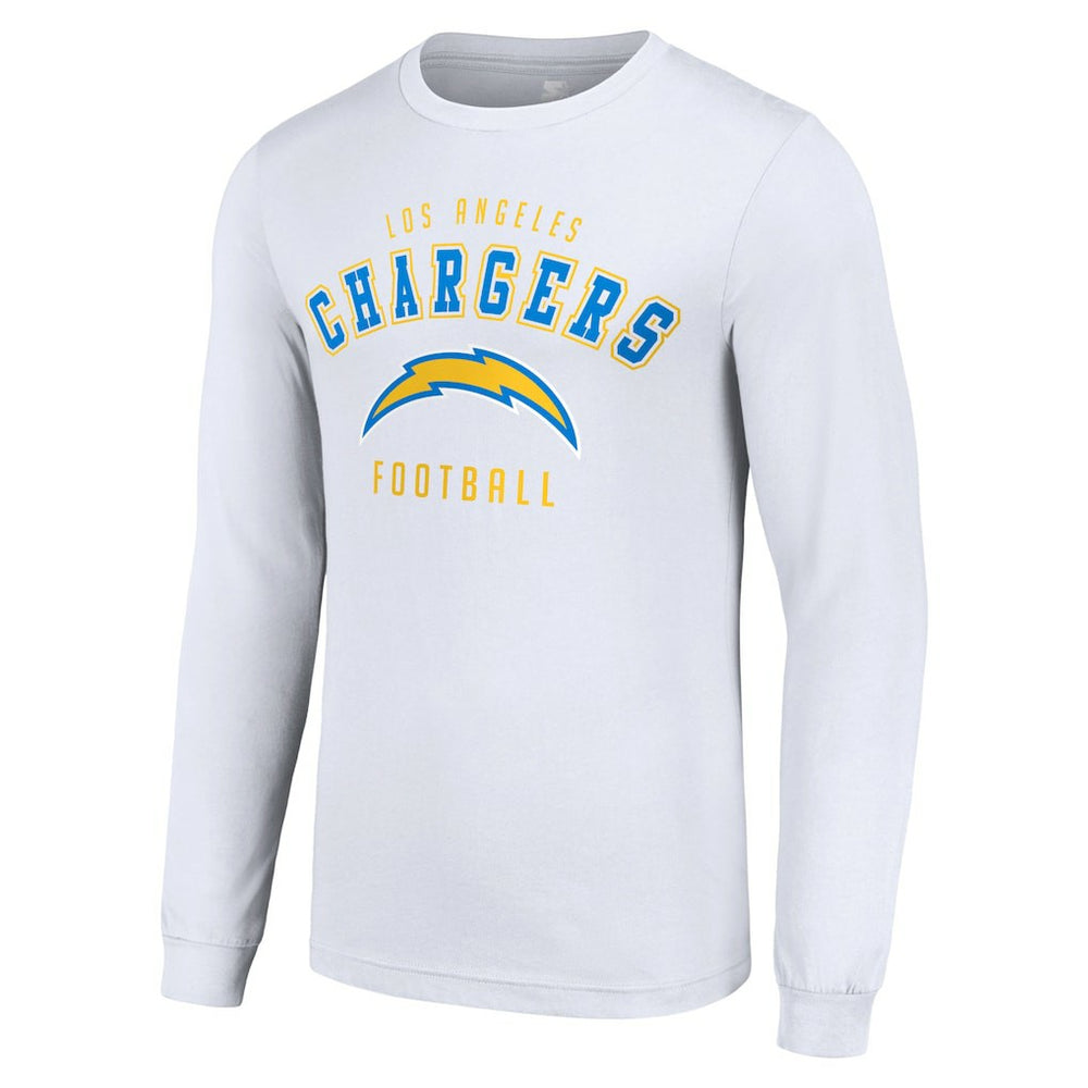 Los Angeles Chargers Starter Long Sleeve T-Shirt White - NFL