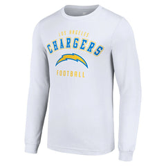Los Angeles Chargers Starter Long Sleeve T-Shirt White - NFL