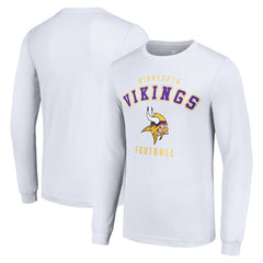Minnesota Vikings Starter Long Sleeve T-Shirt White - NFL