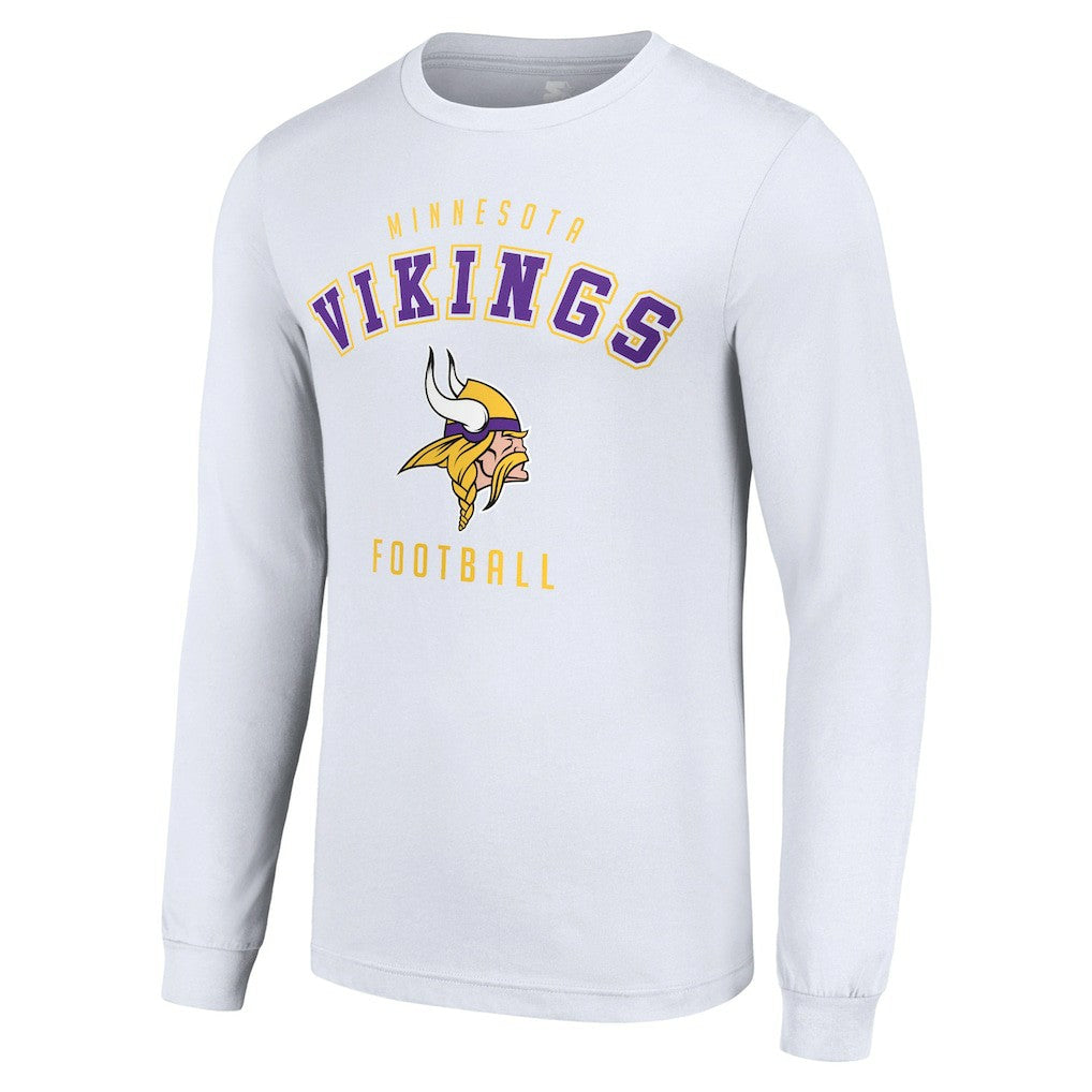 Minnesota Vikings Starter Long Sleeve T-Shirt White - NFL