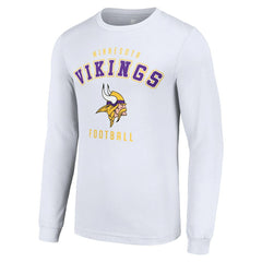 Minnesota Vikings Starter Long Sleeve T-Shirt White - NFL