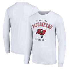 Tampa Bay Buccaneers Starter Long Sleeve T-Shirt White - NFL