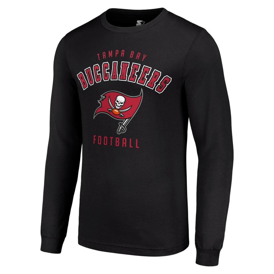 Tampa Bay Buccaneers Starter Long Sleeve T-Shirt Black - NFL