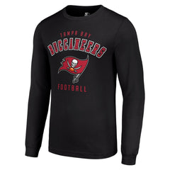 Tampa Bay Buccaneers Starter Long Sleeve T-Shirt Black - NFL