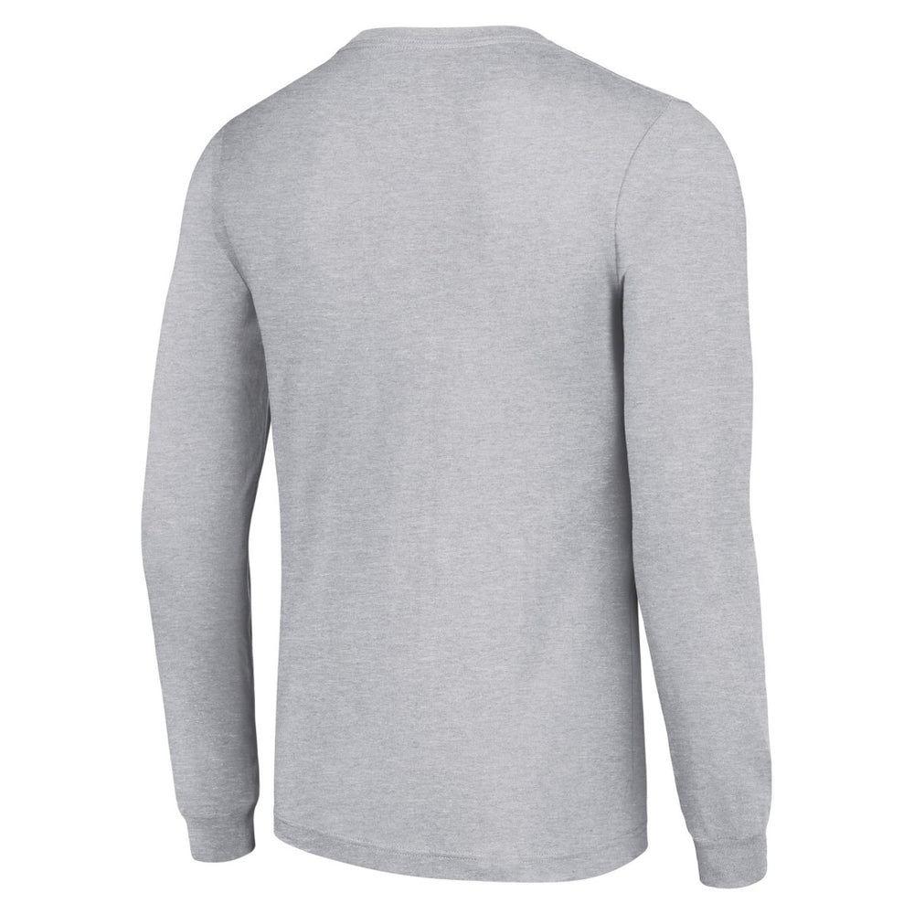 Green Bay Packers Starter Long Sleeve T-Shirt Heather Gray - NFL