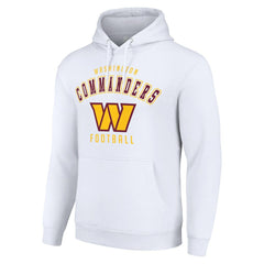 Washington Commanders Starter Unisex Logo Pullover Hoodie White - NFL