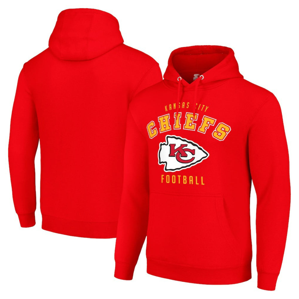 Kansas City Chiefs Starter Unisex Logo Pullover Hoodie Red - NFL