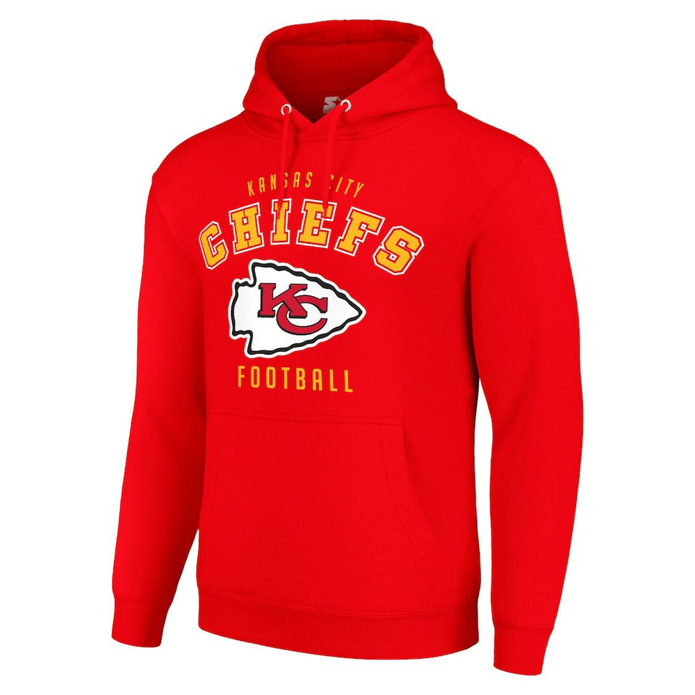 Kansas City Chiefs Starter Unisex Logo Pullover Hoodie Red - NFL