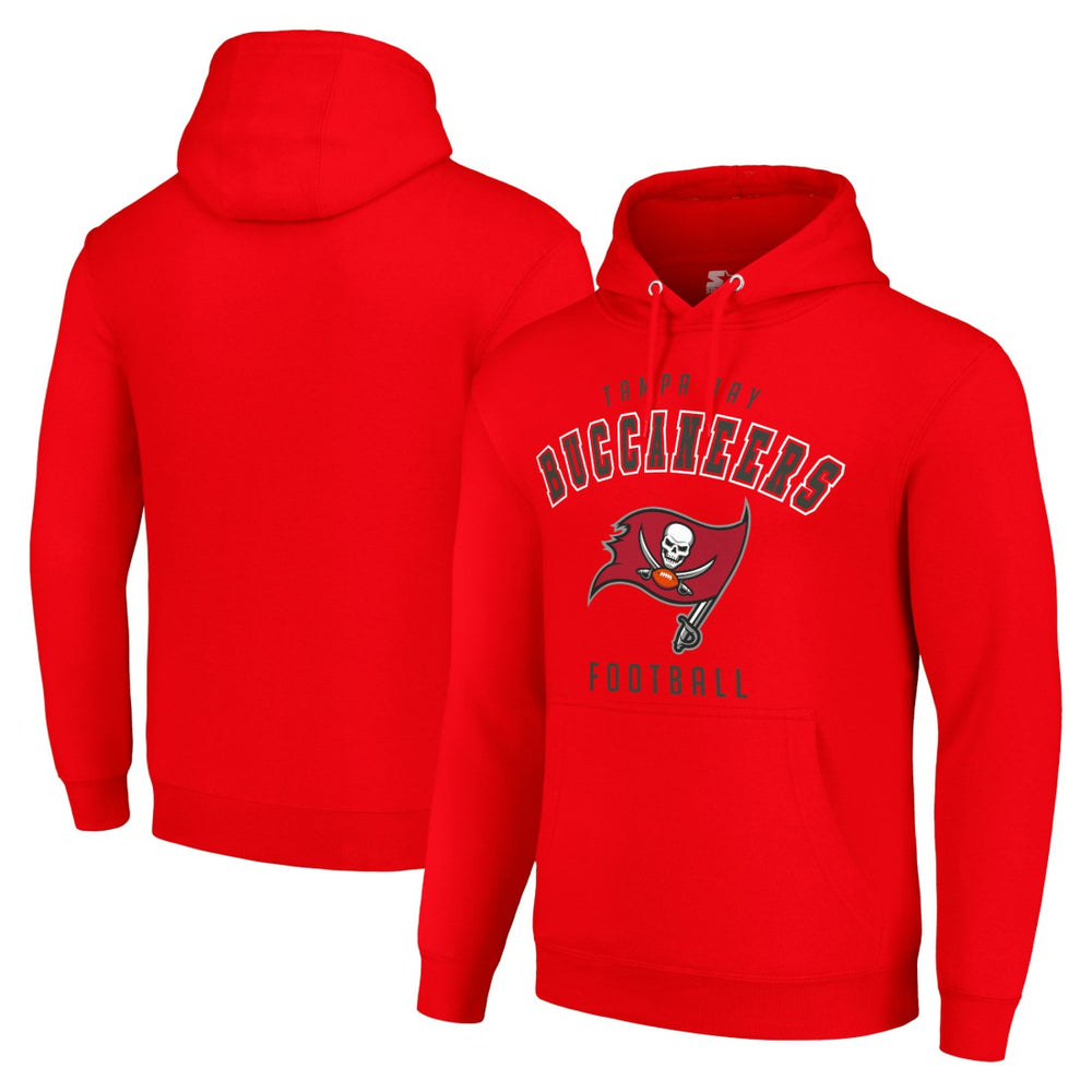 Tampa Bay Buccaneers Starter Unisex Logo Pullover Hoodie Red - NFL