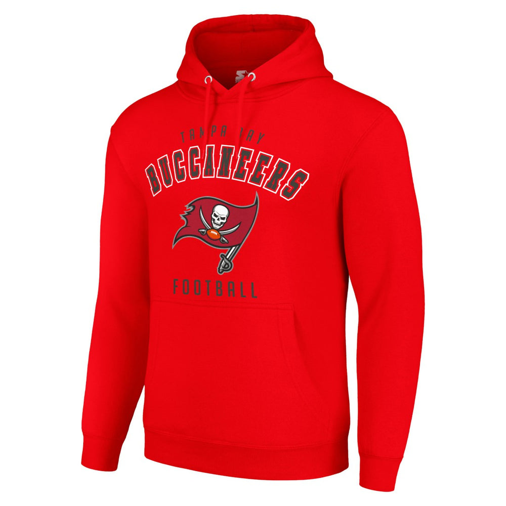 Tampa Bay Buccaneers Starter Unisex Logo Pullover Hoodie Red - NFL