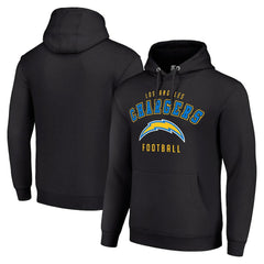 Los Angeles Chargers Starter Unisex Logo Pullover Hoodie Black - NFL