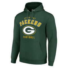 Green Bay Packers Starter Unisex Logo Pullover Hoodie Green - NFL