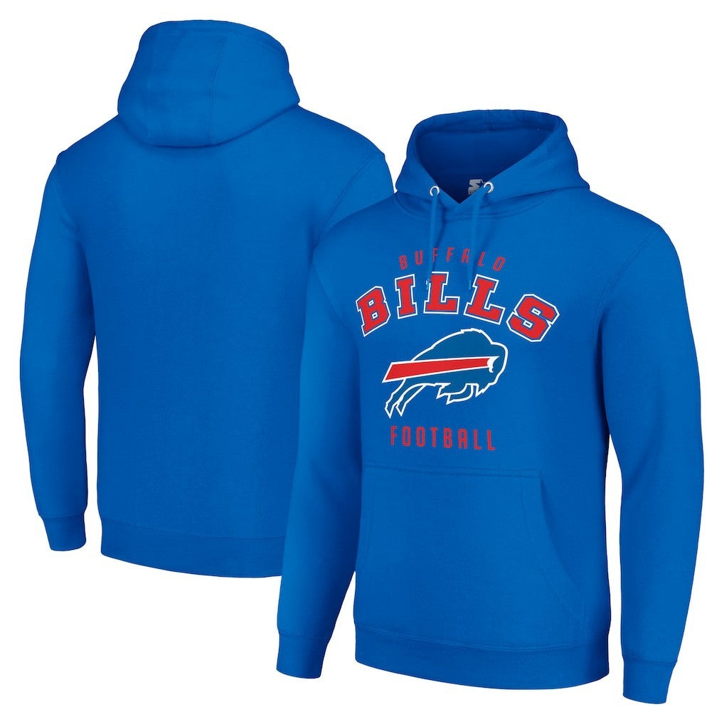 Buffalo Bills Starter Unisex Logo Pullover Hoodie Royal - NFL