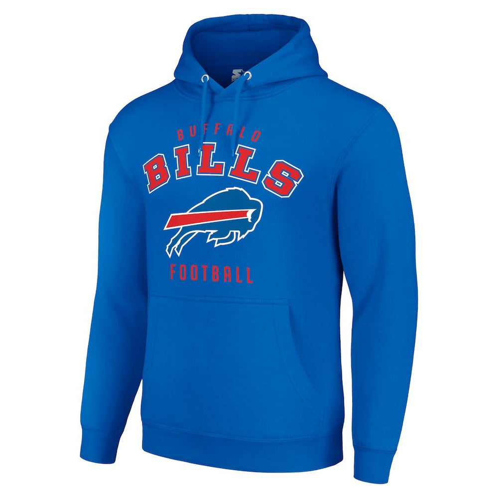 Buffalo Bills Starter Unisex Logo Pullover Hoodie Royal - NFL