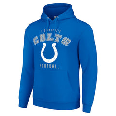 Indianapolis Colts Starter Unisex Logo Pullover Hoodie Royal - NFL