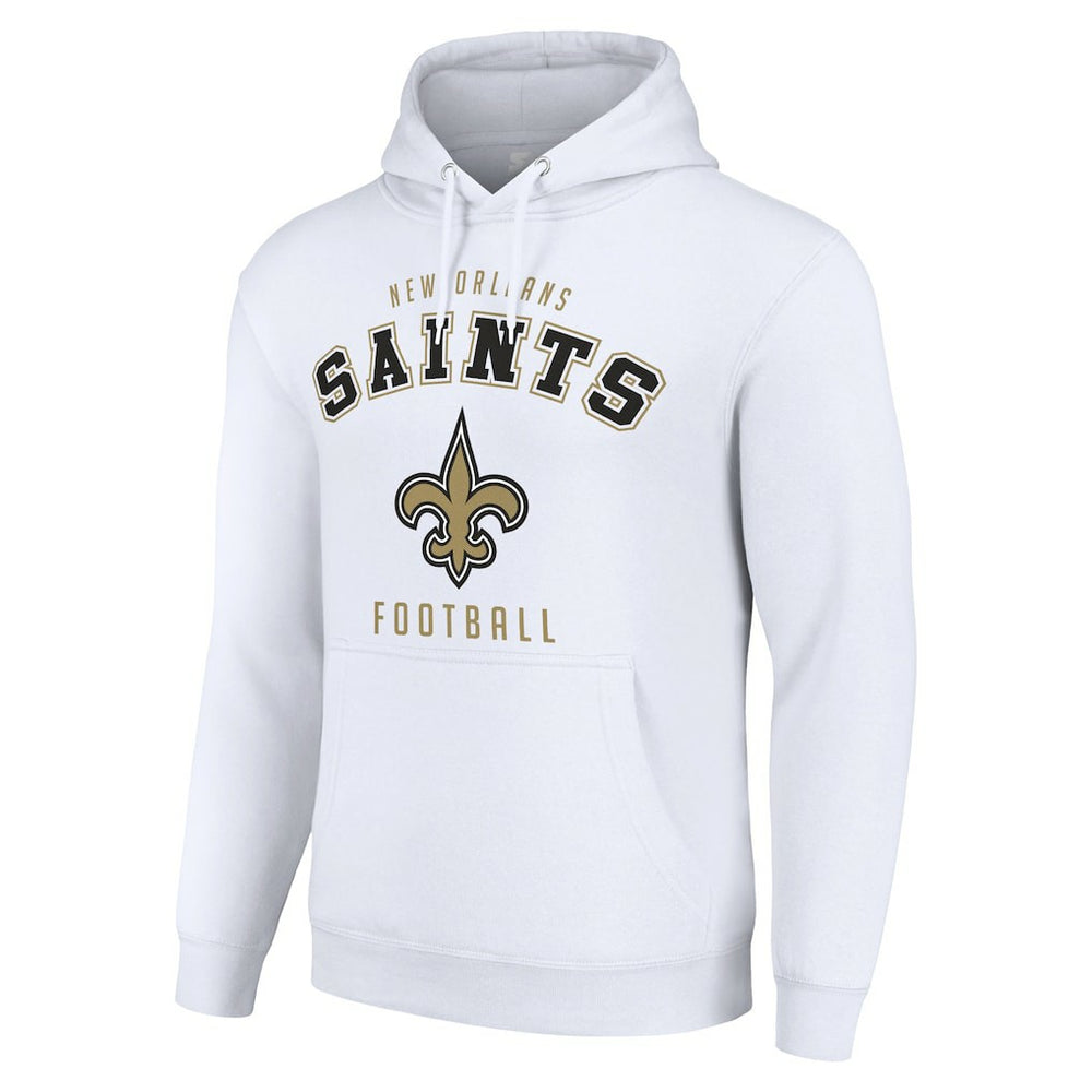 New Orleans Saints Starter Unisex Logo Pullover Hoodie White - NFL