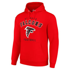 Atlanta Falcons Starter Unisex Logo Pullover Hoodie Red - NFL