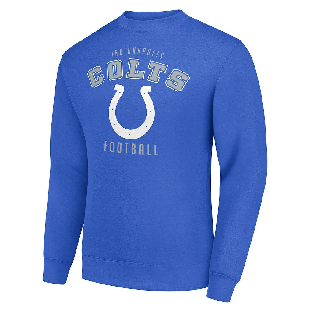Indianapolis Colts Starter Team Logo Pullover Sweatshirt Royal - NFL