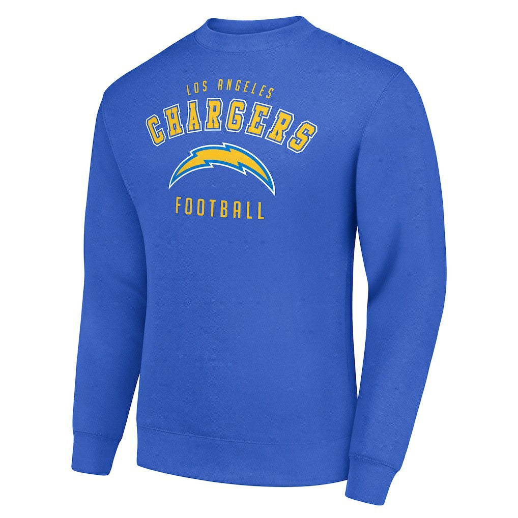 Los Angeles Chargers Starter Team Logo Pullover Sweatshirt Royal - NFL