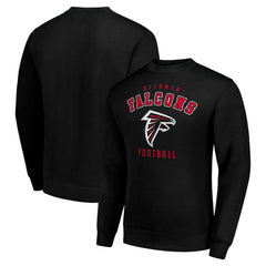 Atlanta Falcons Starter Team Logo Pullover Sweatshirt Black - NFL