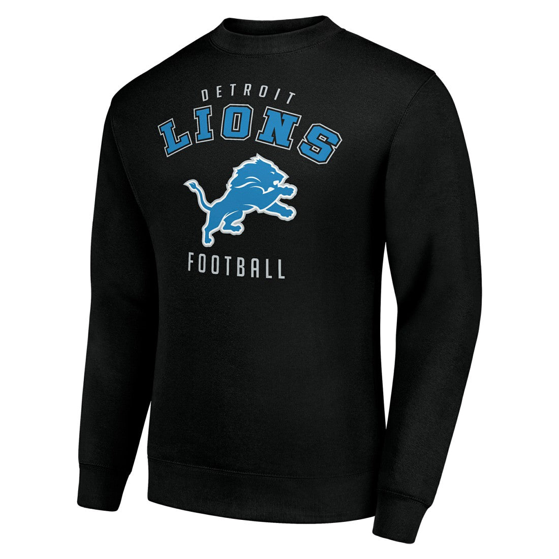 Detroit Lions Starter Team Logo Pullover Sweatshirt Black - NFL