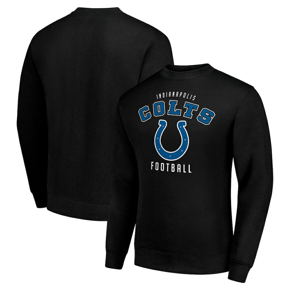 Indianapolis Colts Starter Team Logo Pullover Sweatshirt Black - NFL