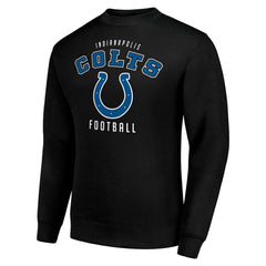 Indianapolis Colts Starter Team Logo Pullover Sweatshirt Black - NFL