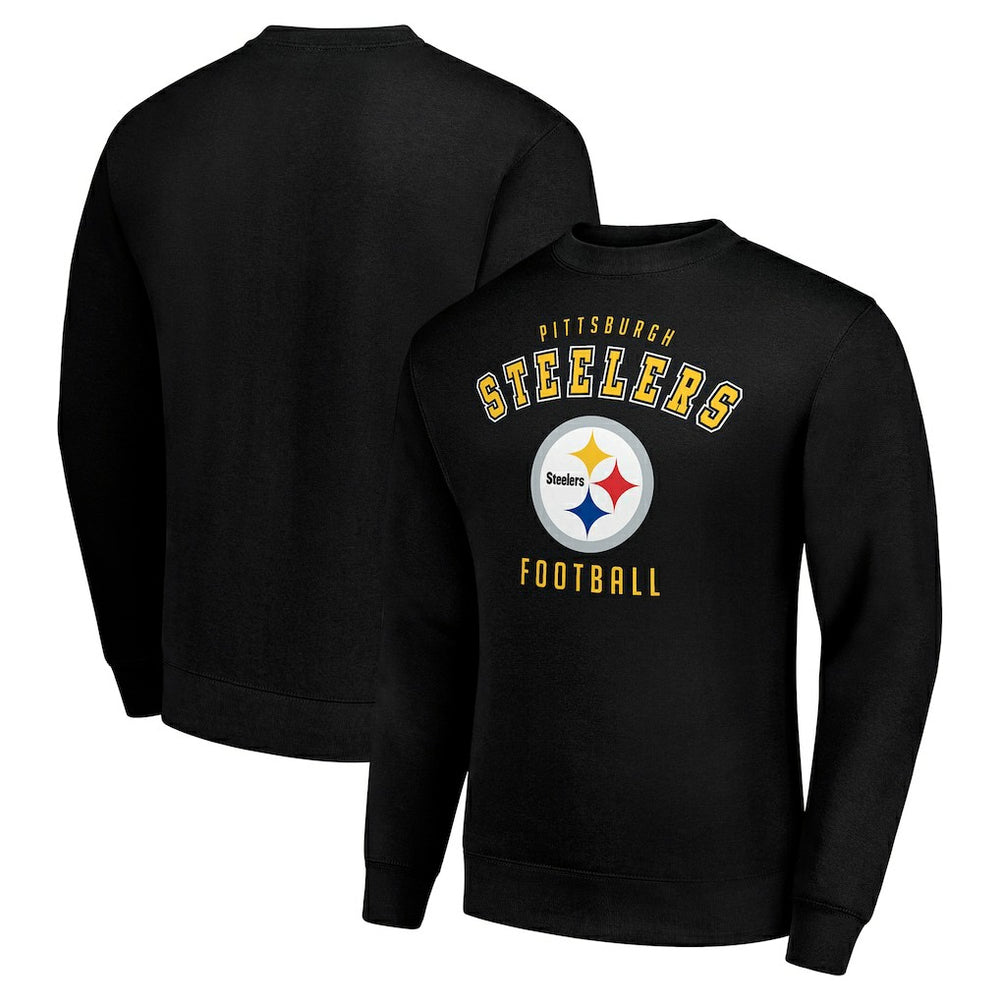 Pittsburgh Steelers Starter Team Logo Pullover Sweatshirt Black - NFL