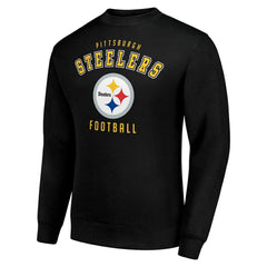 Pittsburgh Steelers Starter Team Logo Pullover Sweatshirt Black - NFL