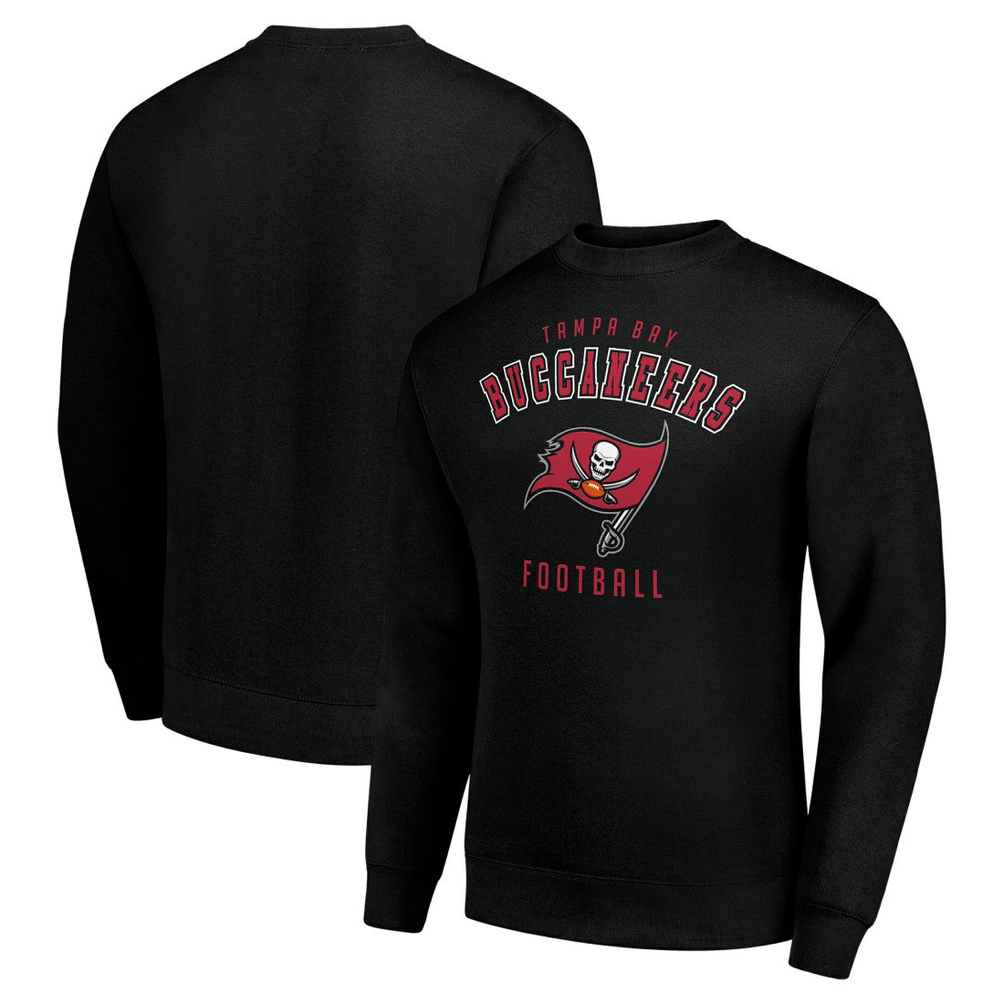 Tampa Bay Buccaneers Starter Team Logo Pullover Sweatshirt Black - NFL