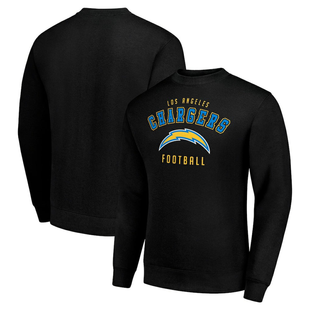Los Angeles Chargers Starter Team Logo Pullover Sweatshirt Black - NFL