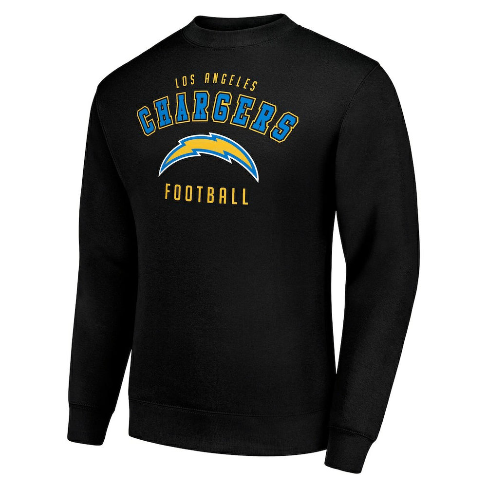 Los Angeles Chargers Starter Team Logo Pullover Sweatshirt Black - NFL