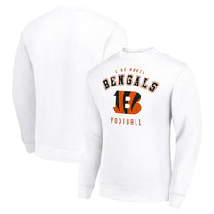 Cincinnati Bengals Starter Team Logo Pullover Sweatshirt White - NFL