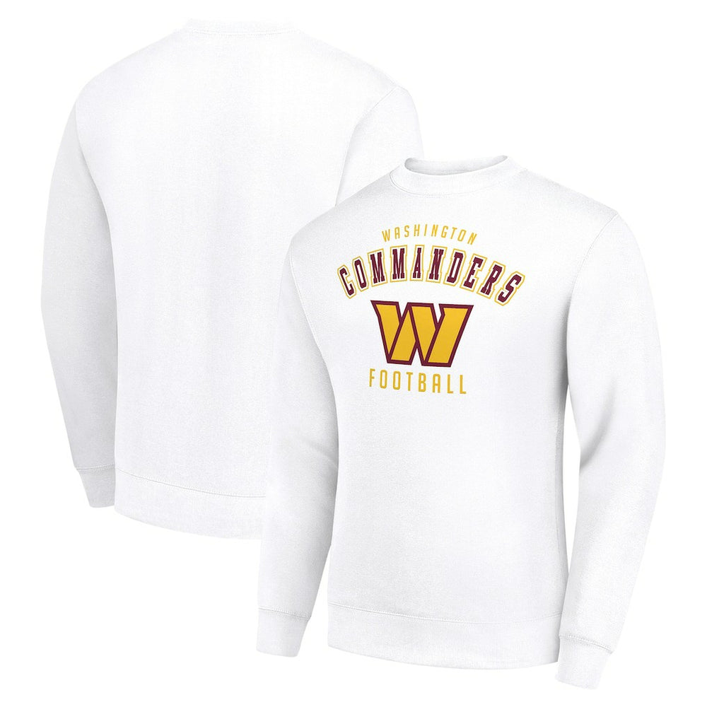 Washington Commanders Starter Team Logo Pullover Sweatshirt White - NFL