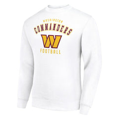 Washington Commanders Starter Team Logo Pullover Sweatshirt White - NFL