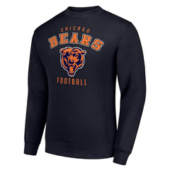 Chicago Bears Starter Team Logo Pullover Sweatshirt Navy - NFL