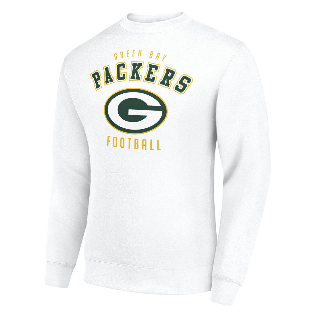 Green Bay Packers Starter Team Logo Pullover Sweatshirt White - NFL