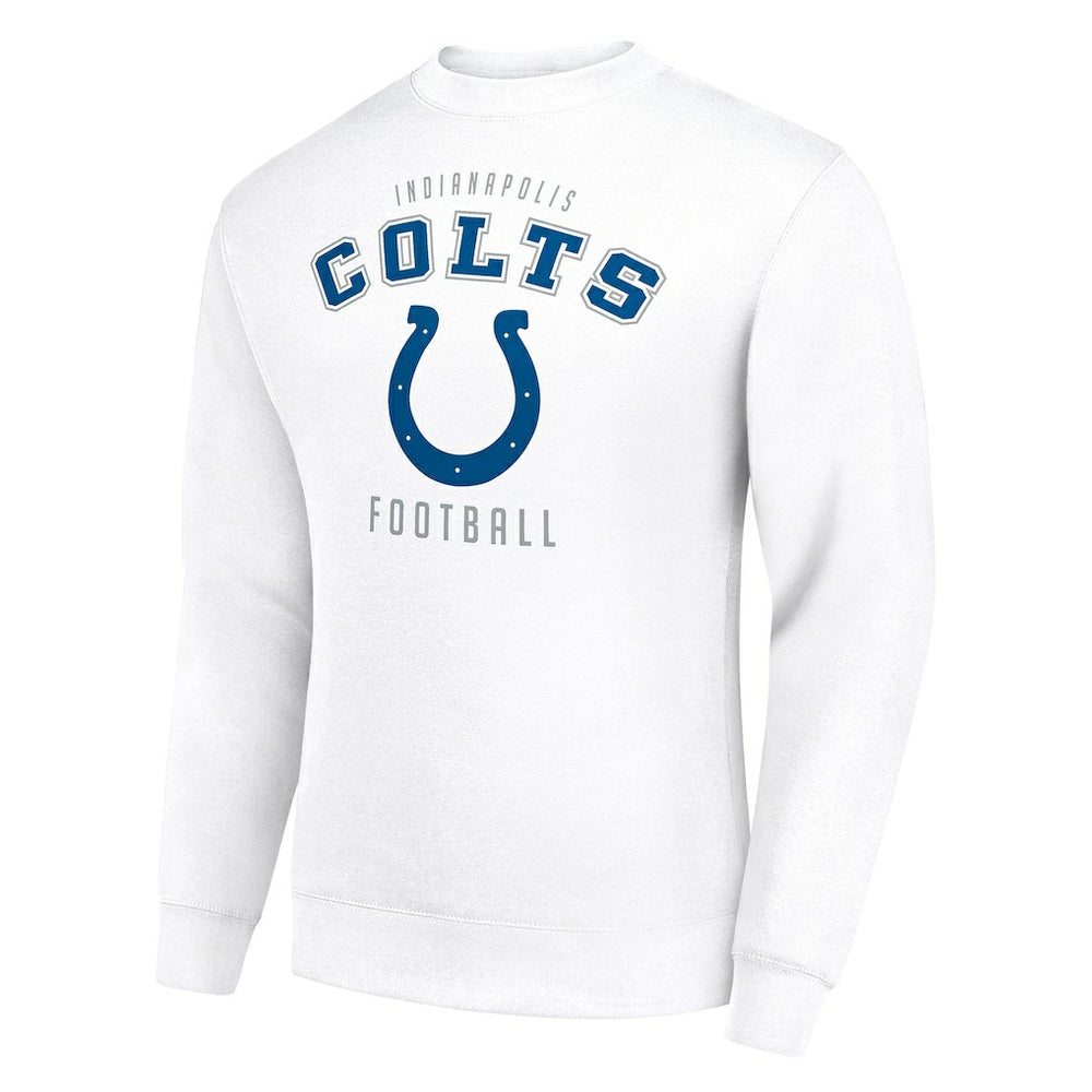 Indianapolis Colts Starter Team Logo Pullover Sweatshirt White - NFL
