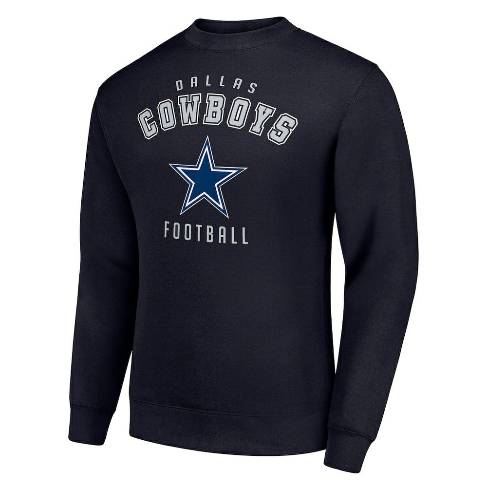 Dallas Cowboys Starter Team Logo Pullover Sweatshirt Navy - NFL