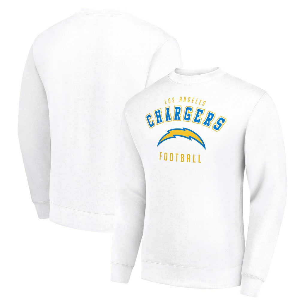 Los Angeles Chargers Starter Team Logo Pullover Sweatshirt White - NFL